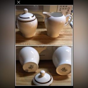 Creamer and sugar bowl /$8.00  set
